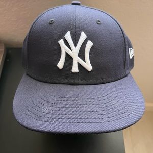 New Era 59fifty Low Profile New York Yankees Hat Navy